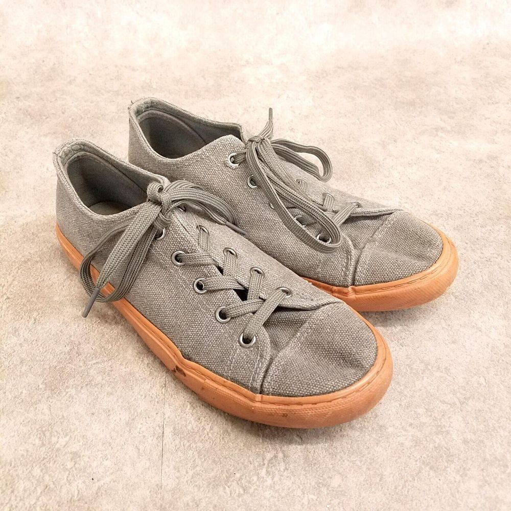 EVOS Mens Kline B  Size 5 Gray  Canvas Lace Up Casual Sneakers